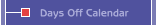 Days Off Calendar